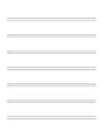 Blank sheet music with 7 small staves per page